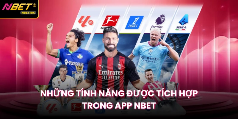 Những tính năng được tích hợp trong app NBET